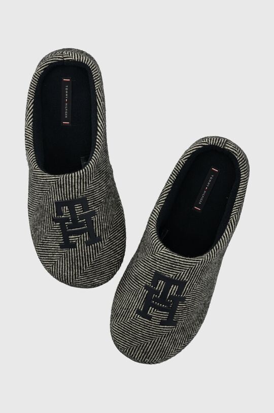 

Тапочки TH HERRINGBONE HOMESLIPPER Tommy Hilfiger, черный