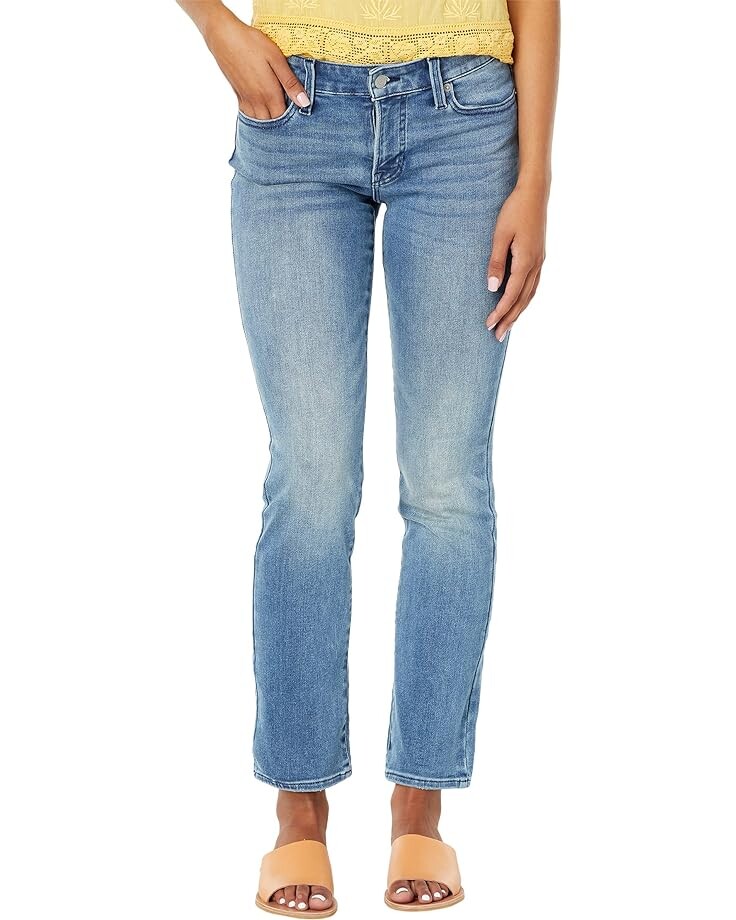

Джинсы Lucky Brand Mid-Rise Sweet Straight in Glass Mount, цвет Glass Mount