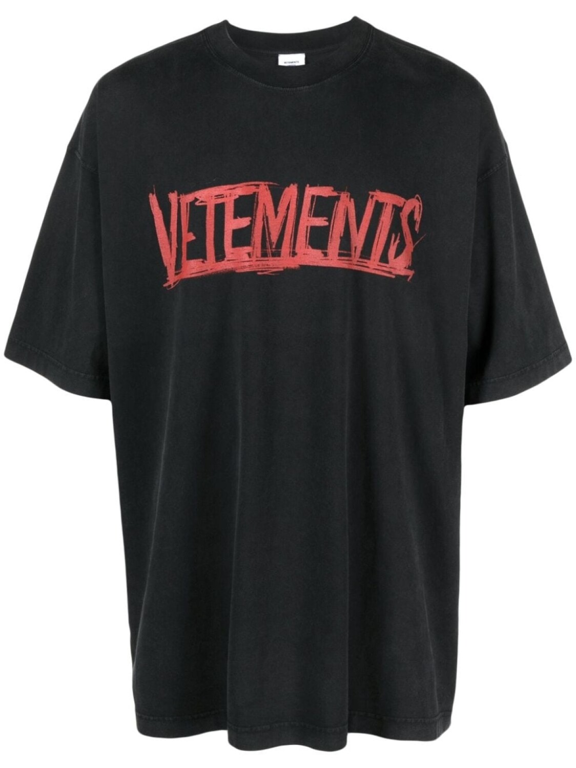 

VETEMENTS футболка с графичным принтом, черный