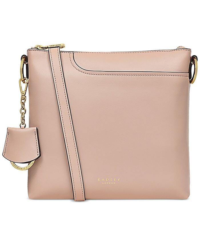 

Женский маленький кожаный кошелек Pockets 2.0 на молнии Radley London, розовый