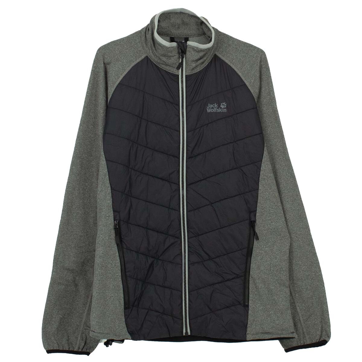 

Куртка Jack Wolfskin Jacke Sutherland Crossing Hybrid Fleece, черный