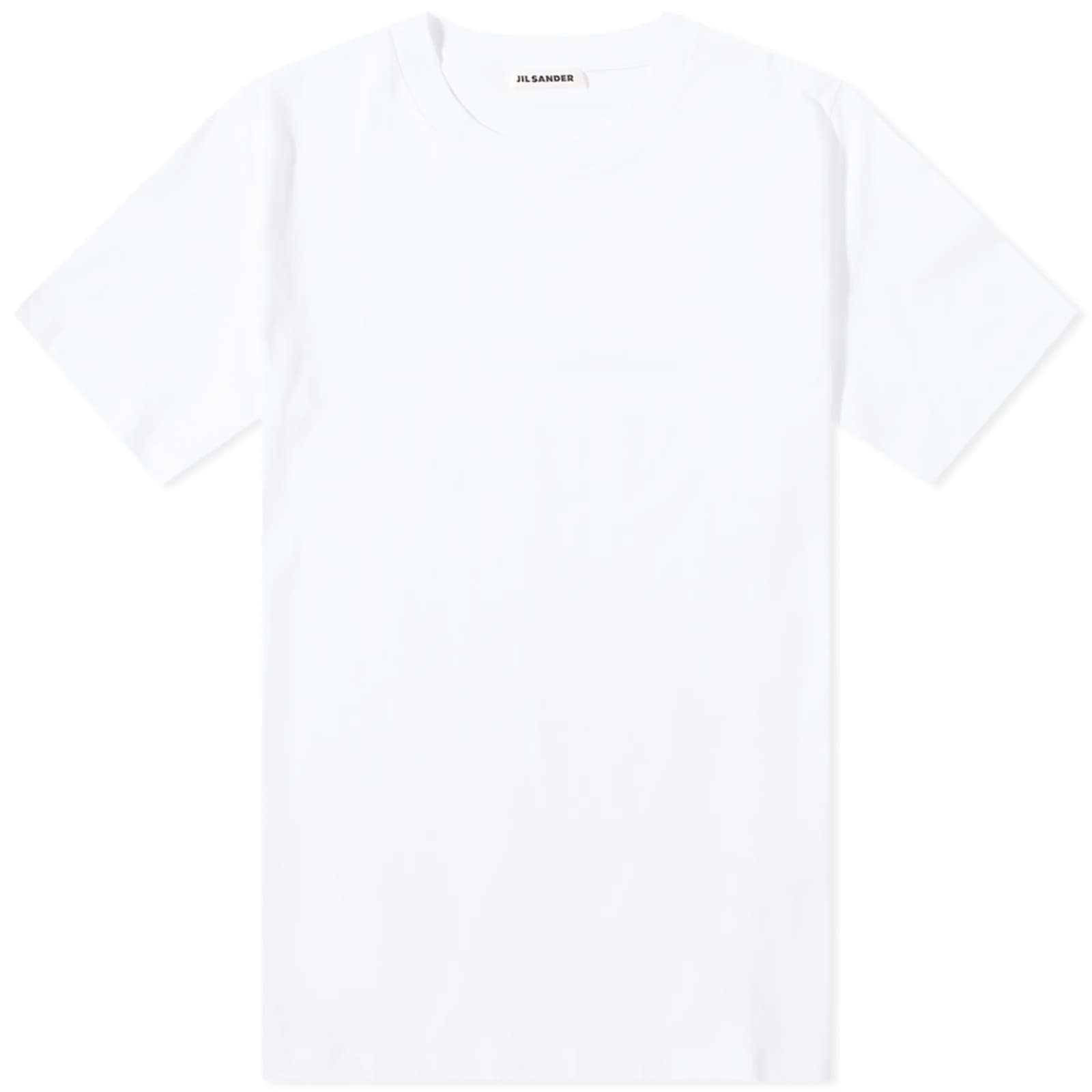 

Футболка Jil Sander Regular Fit Crew, цвет Optic White