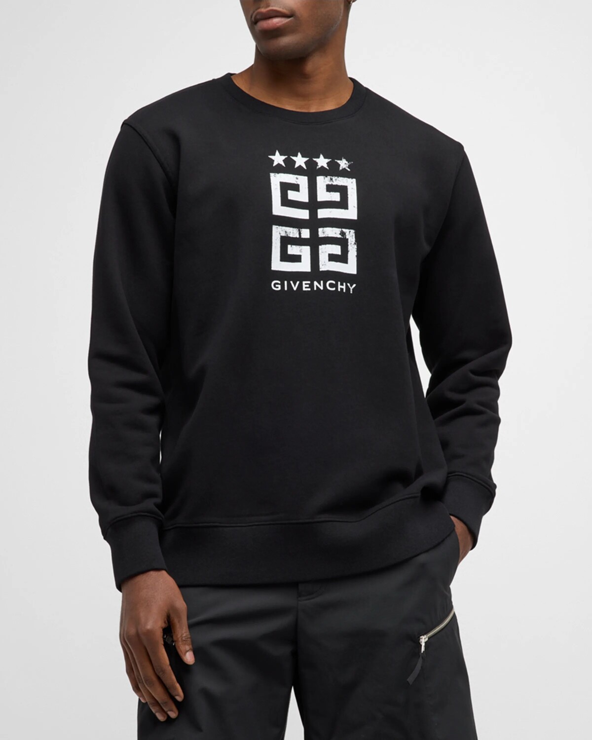 

Мужская толстовка узкого кроя 4G Givenchy, цвет Black