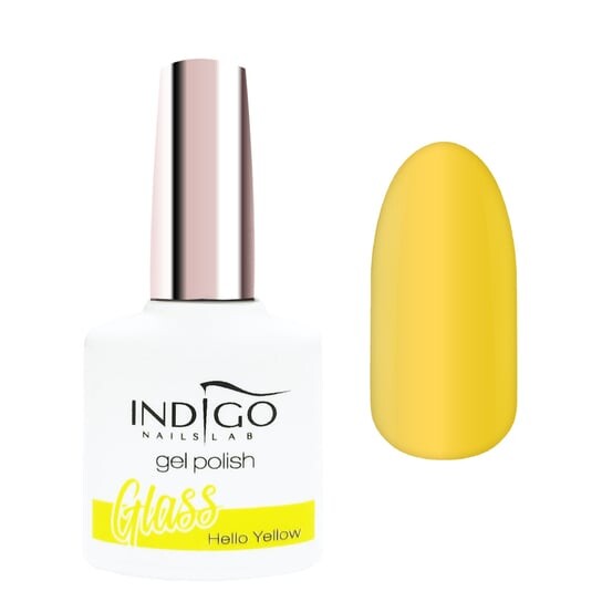 

Гель-лак Indigo Hybrid Varnish Glass Hello Yellow 7 мл