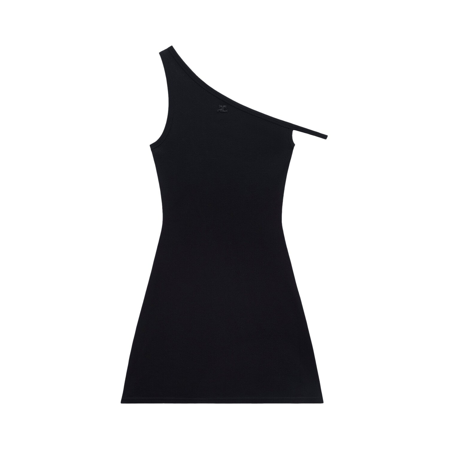 

Платье с одним рукавом Courrèges, цвет: черный