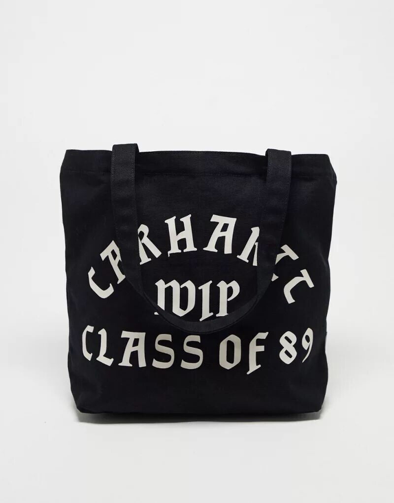 

Черная большая сумка Carhartt WIP class of 89