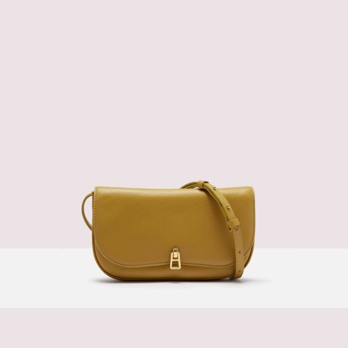 

Мини-сумка из зерненой кожи Coccinelle MAGIE, желтый