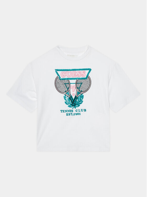 

Футболка стандартного кроя Guess, белый