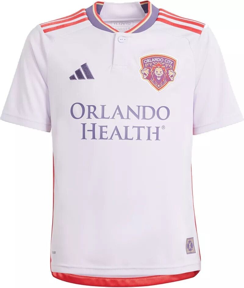 

Вторичная реплика джерси Adidas Youth Orlando City 2024
