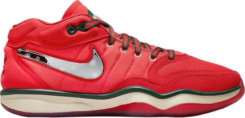 Nike ГТ Баскетбольные кроссовки Hustle 2, красный/серебристый металлик сибртех 12322 серебристый металлик