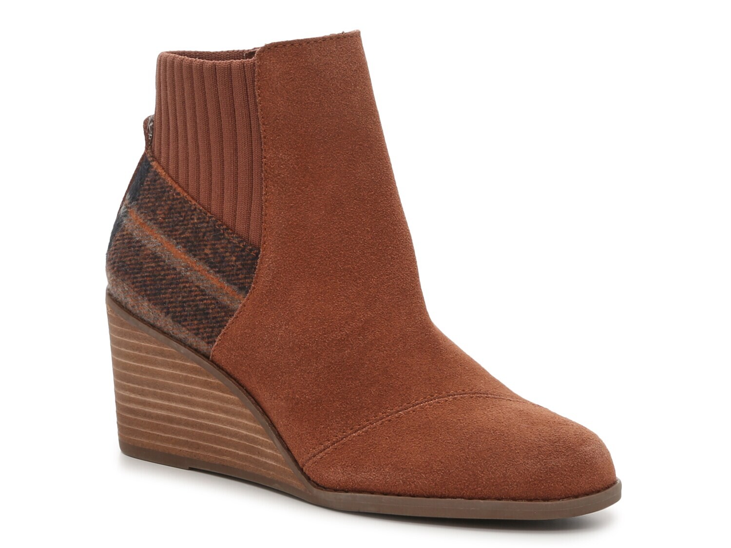 

Ботильоны Toms Sadie на танкетке, темно-коричневый