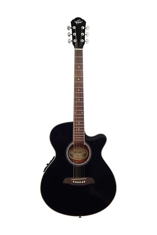 

Акустическая гитара Oscar Schmidt OG8CEB Cutaway Folk Acoustic Electric Guitar Black