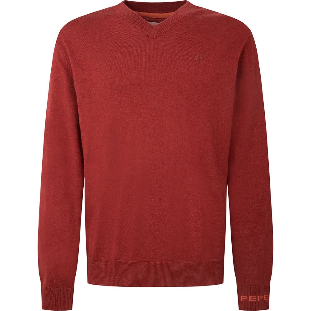 Свитер Pepe Jeans Andre V Neck, красный