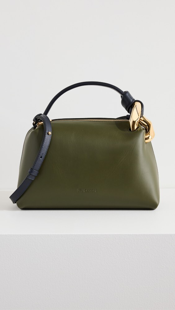 

Сумка JW Anderson The Chain Shoulder, хаки