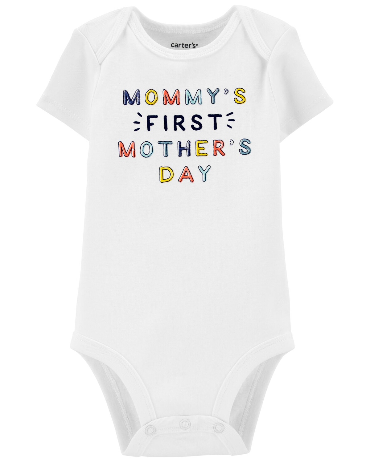 

Оригинальное боди Baby Mother's Day Carter's, белый
