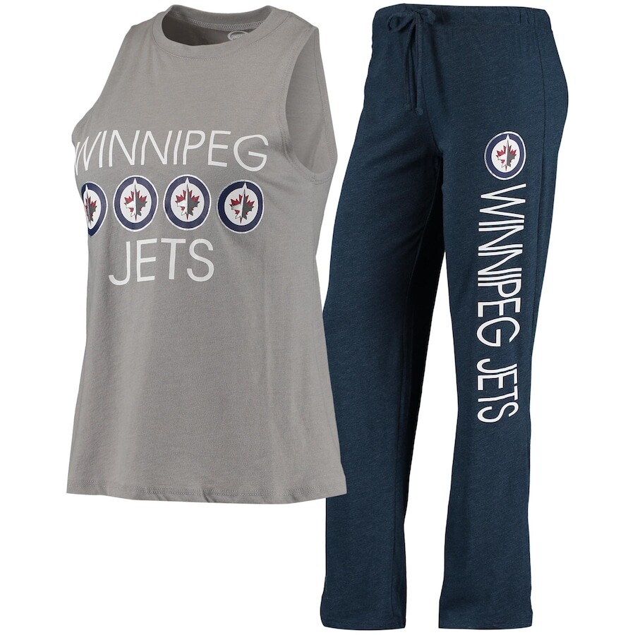

Пижамный комплект Concepts Sport Winnipeg Jets, серый