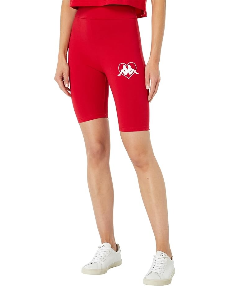 

Шорты Kappa Authentic Chorzow, цвет Red True/Bright White
