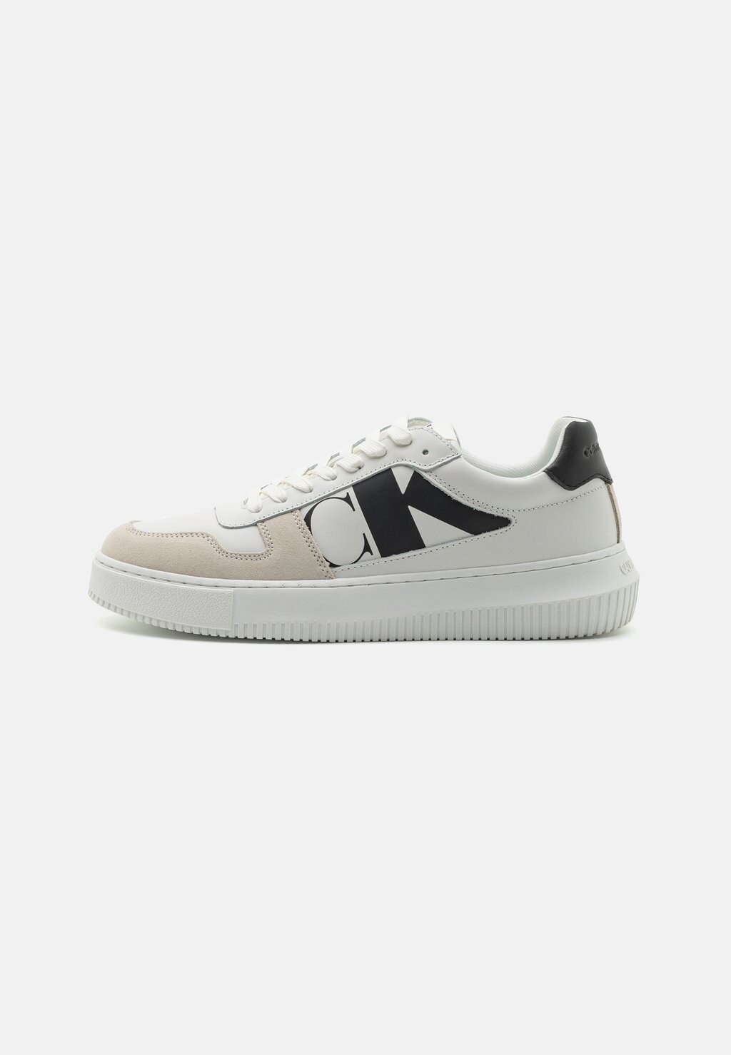 

Кроссовки Calvin Klein Jeans Chunky Cupsole Laceup, ярко-белый / кремово-белый