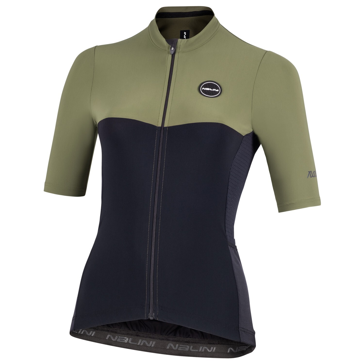 

Велосипедный трикотаж Nalini Women's Cover Jersey, цвет Black/Deep Forest