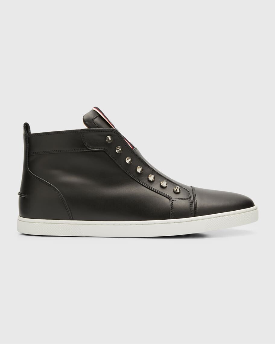 

Мужчины F.A.V. Кожаные кроссовки без шнурков Fique A Vontarde Christian Louboutin