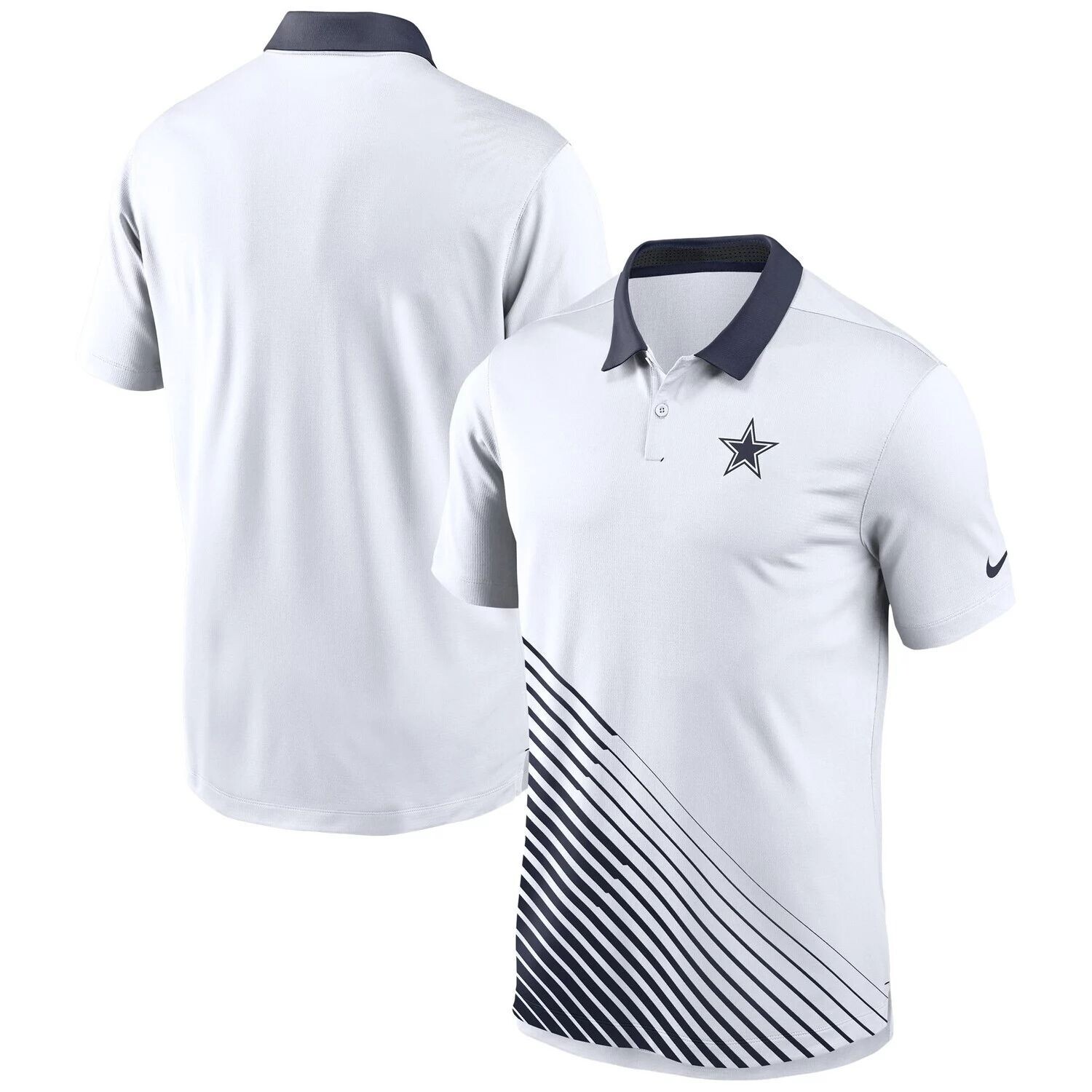 

Мужская белая футболка-поло Dallas Cowboys Vapor Performance Nike