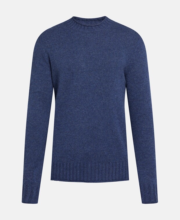 

Кашемировый пуловер FTC Cashmere, темно-синий