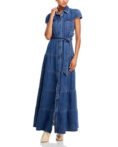 

Джинсовое платье макси Miranda Alice and Olivia, цвет Blue
