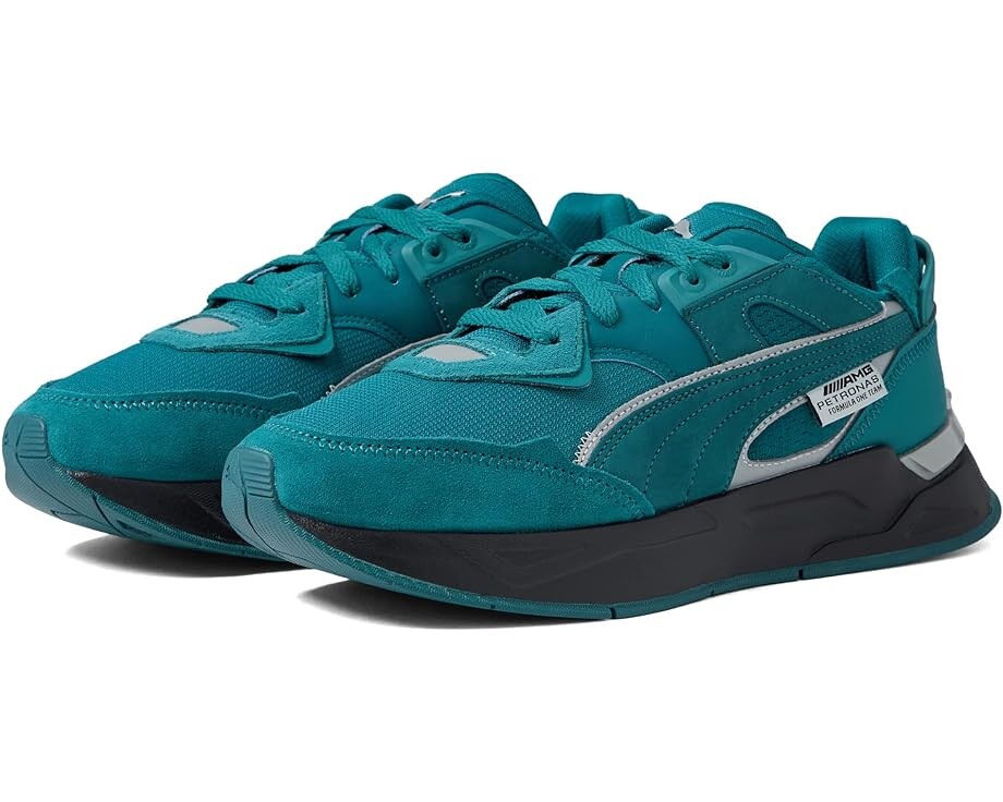 Кроссовки PUMA Mercedes-AMG Petronas Formula One Mirage Sport, цвет Blue Coral/Puma Silver