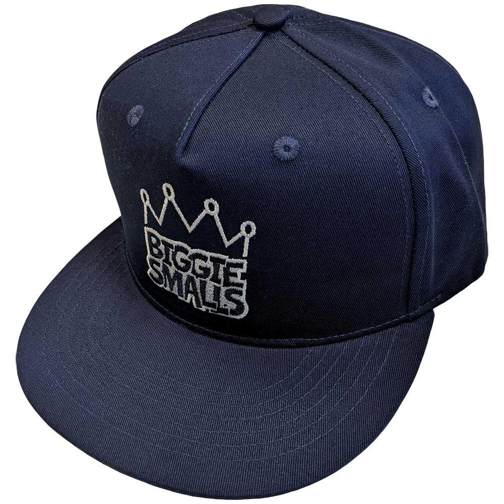цена Бейсбольная кепка Snapback с логотипом Crown Biggie Smalls, темно-синий