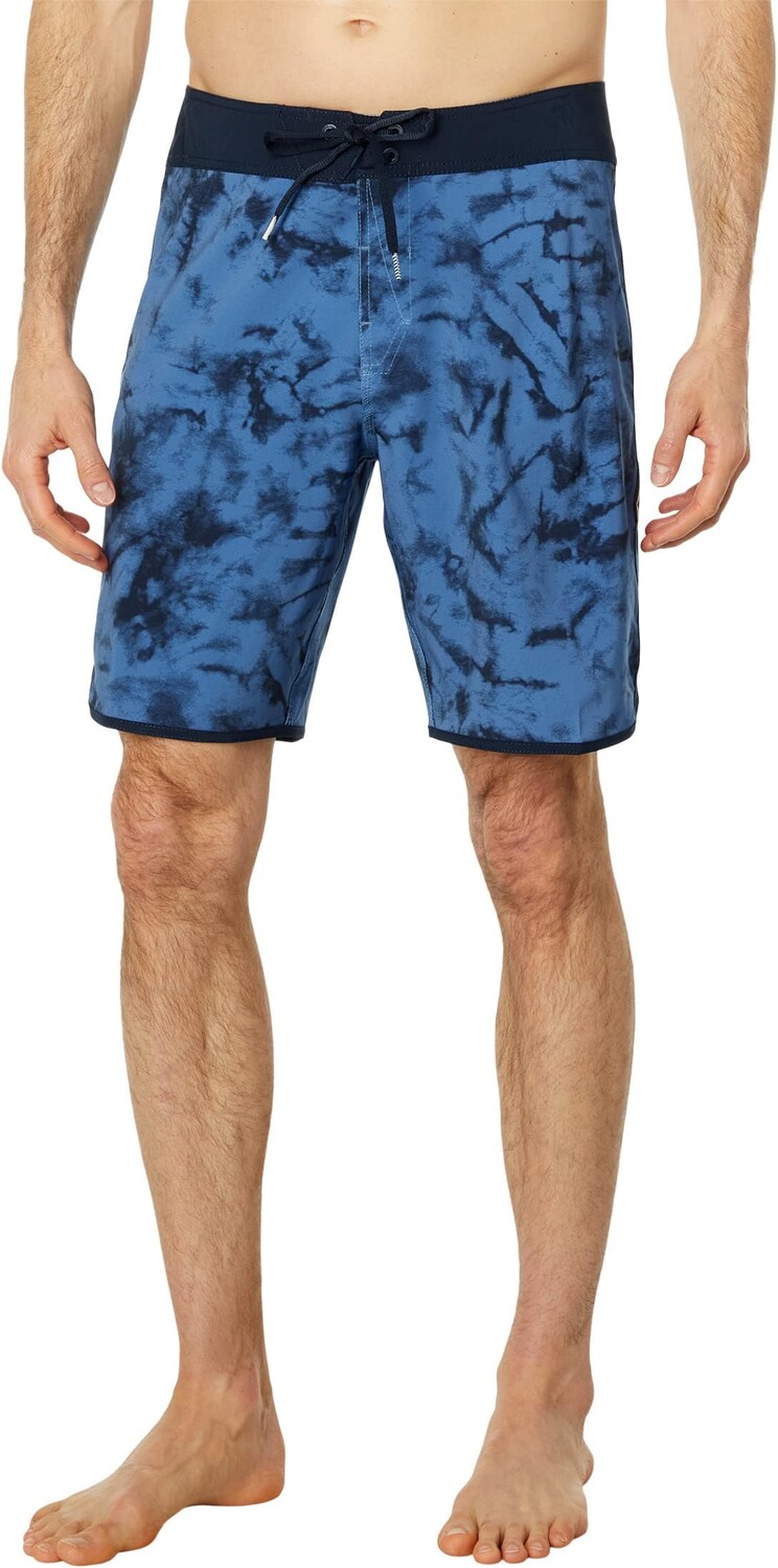 

Шорты для плавания Mod Psych Scallop 19 дюймов Volcom, цвет Camper Blue