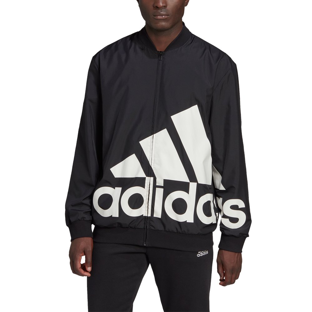 

Куртка adidas Aeroready Essentials Giant Logo Woven Breaker, черный