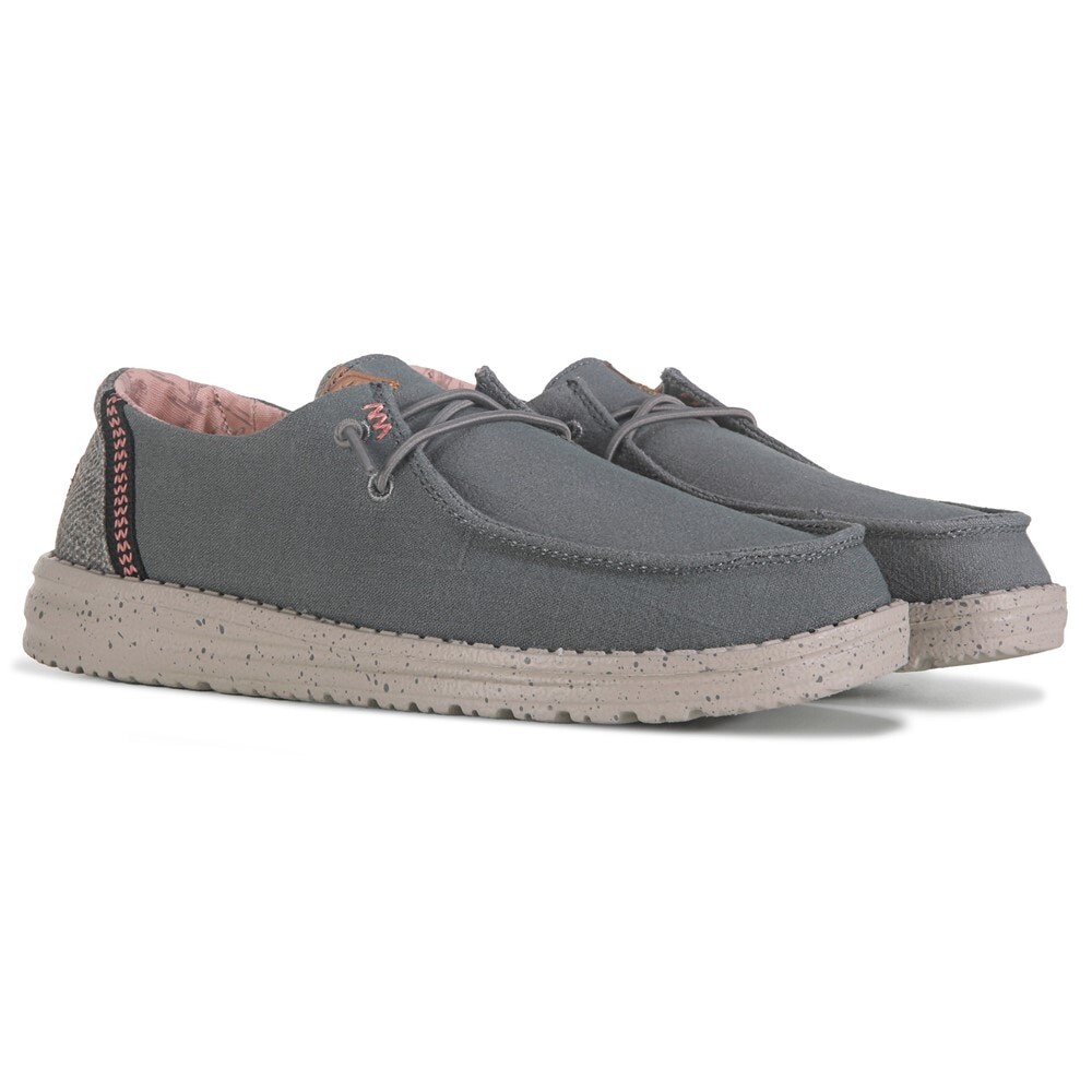 

Детские слипоны Wendy Little/Big Kid Heydude, цвет charcoal