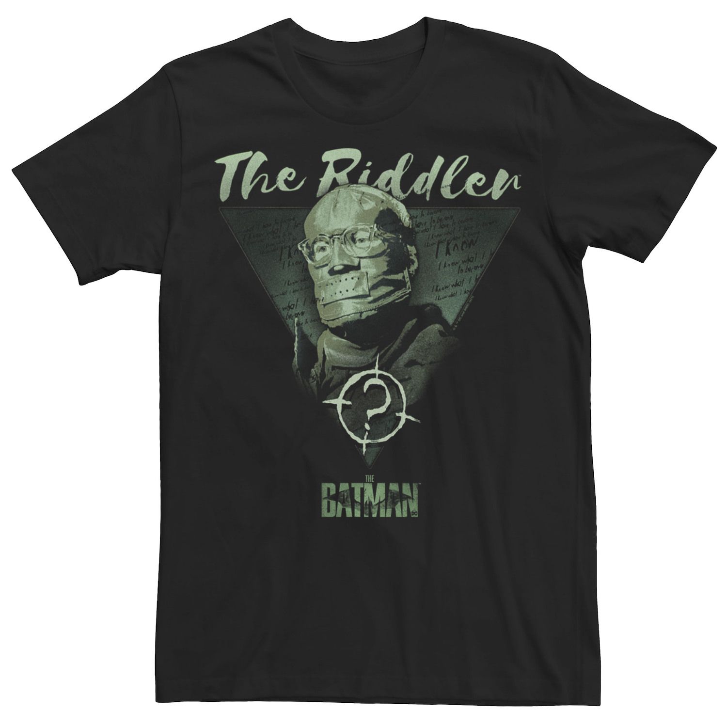 Мужская футболка с плакатом DC Batman The Riddler Licensed Character
