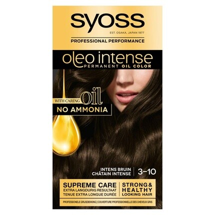 

Краска для волос Oleo Intense 3-10 Коричнево-черная, Syoss