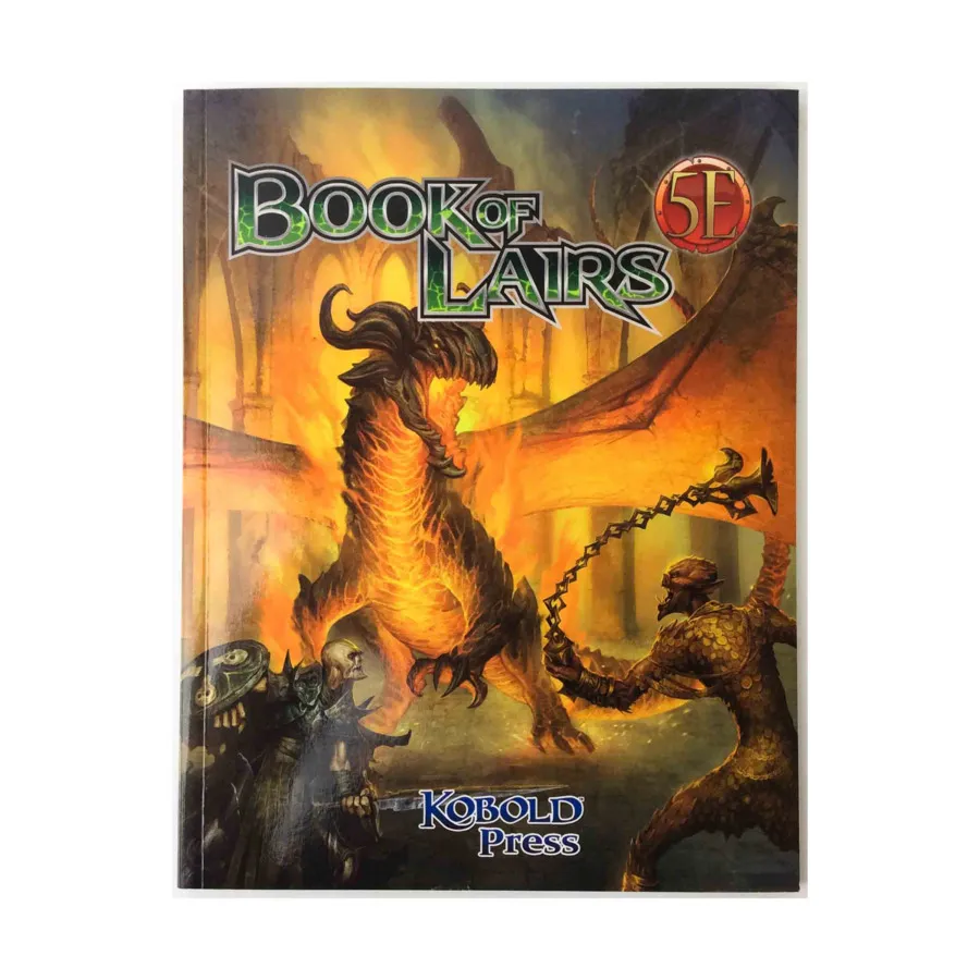 

Book of Lairs, 5th Edition Dungeons & Dragons (Kobold Press), мягкая обложка