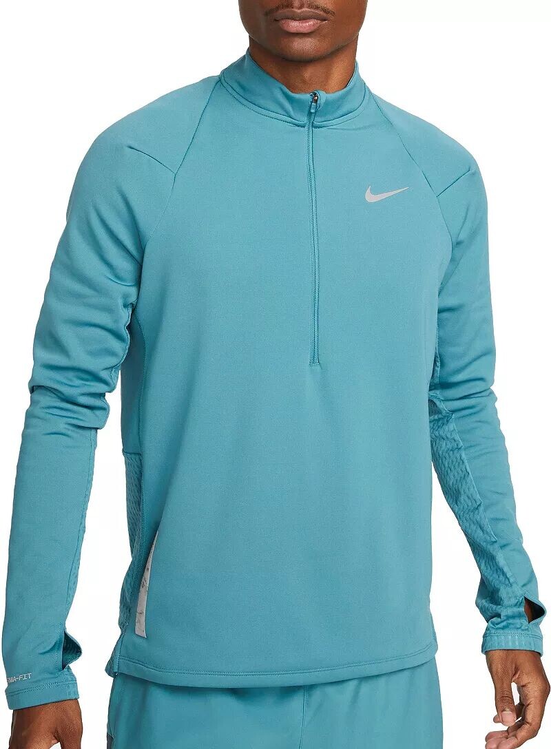 

Мужская беговая рубашка с длинным рукавом и молнией 1/2 Nike Therma-FIT Run Division Element