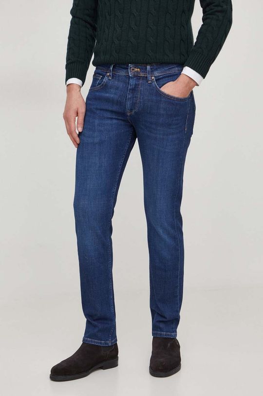 Джинсы Pepe Jeans, темно-синий джинсы эластичного прямого кроя everett ag jeans цвет bundled
