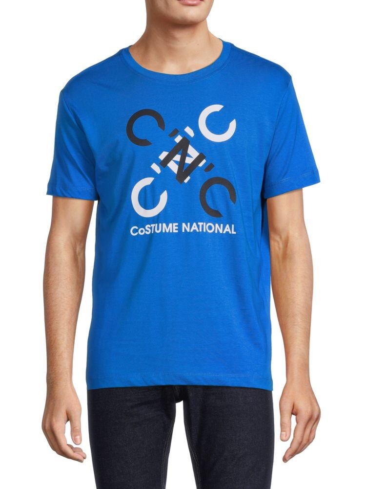 

Футболка с логотипом C'N'C Costume National, синий