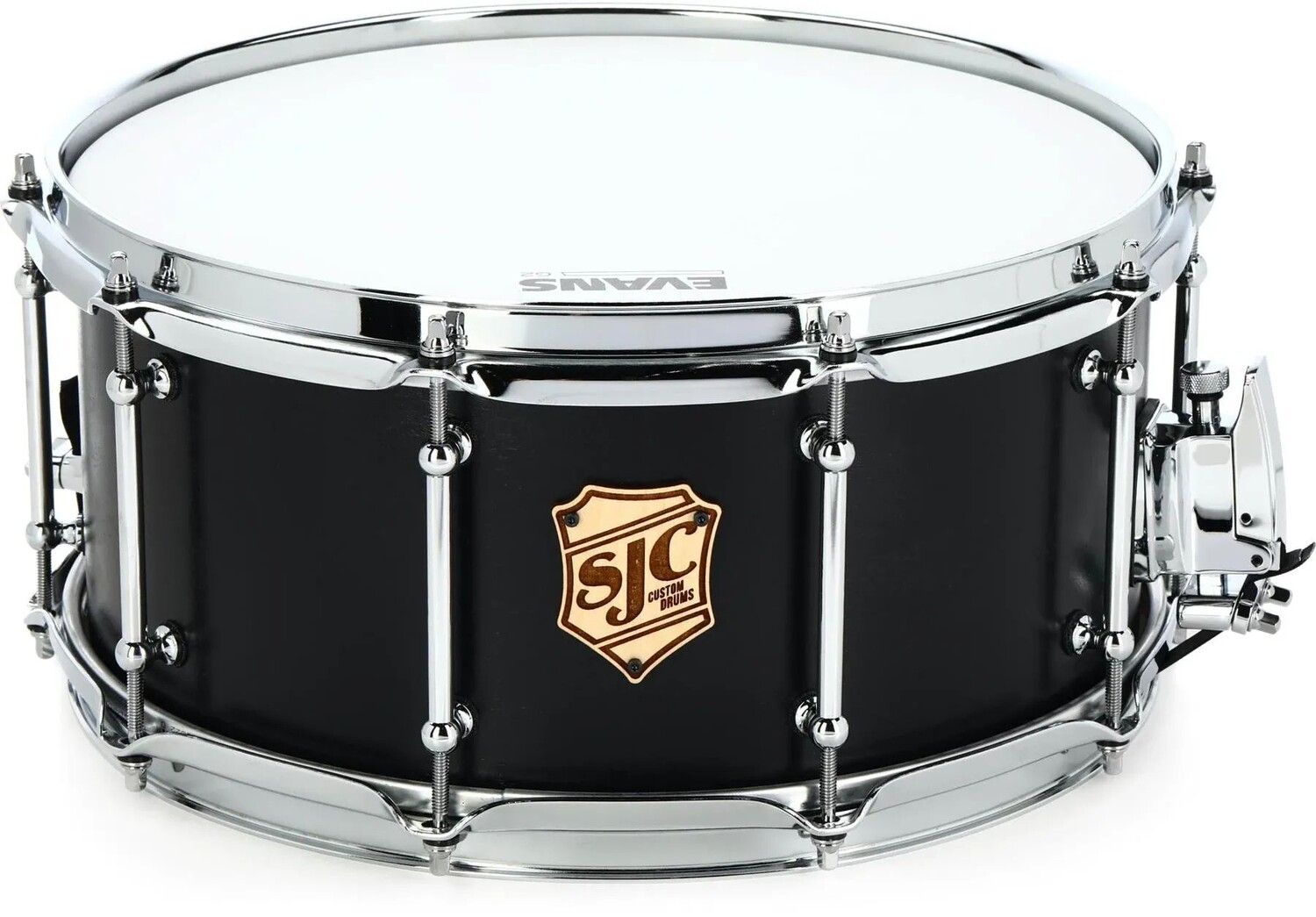 

Малый барабан SJC Custom Drums Tour Series — 6,5 x 14 дюймов, матовый черный