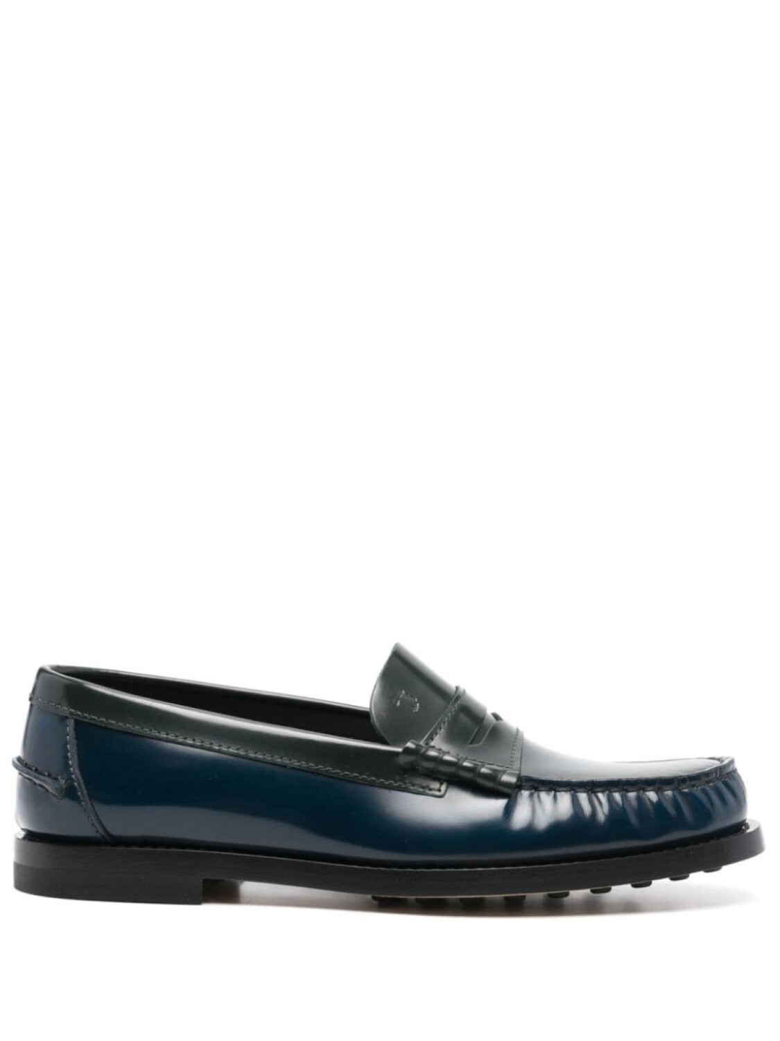 

Tod's кожаные мокасины, синий