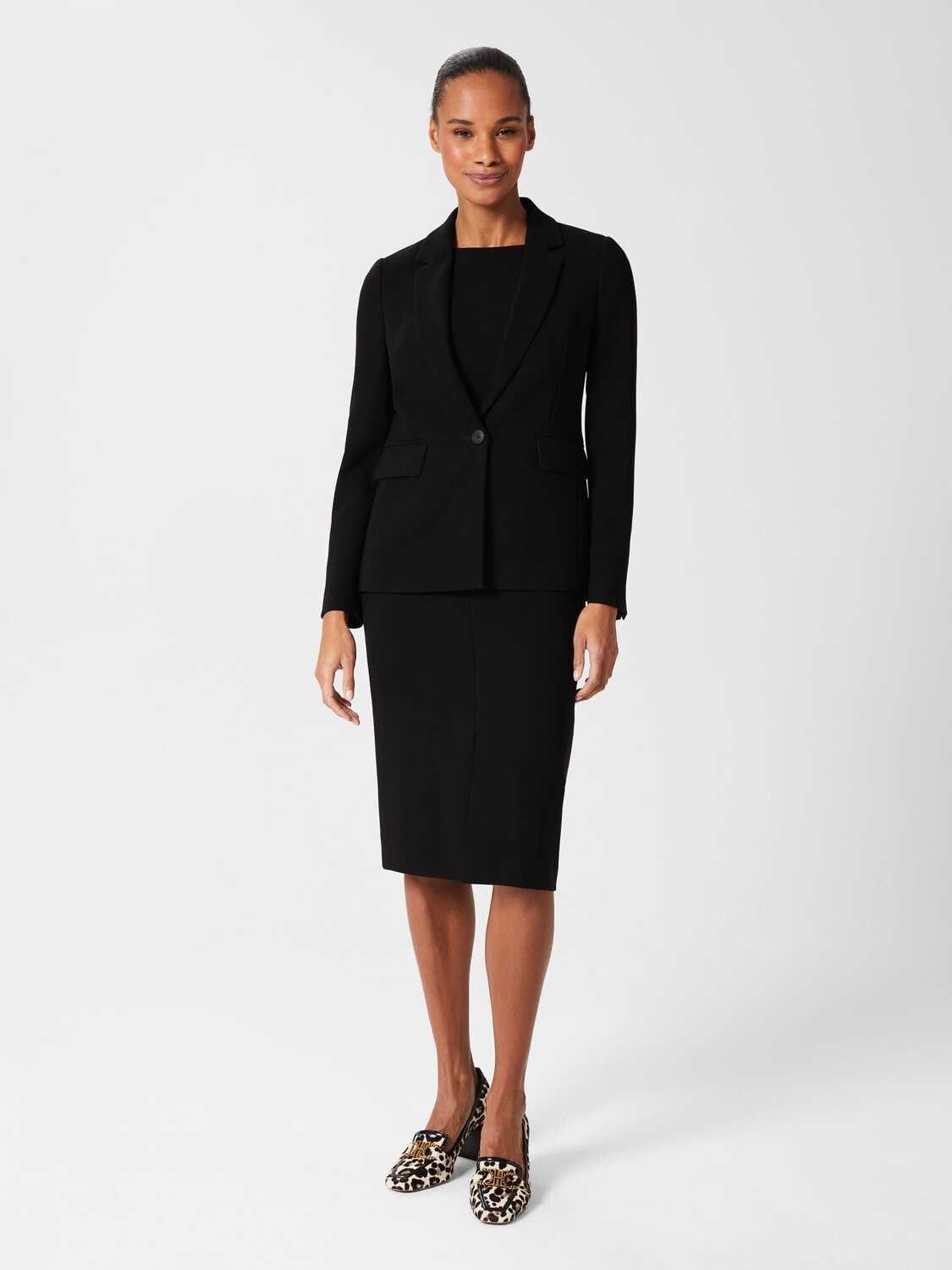 

Длинная куртка Hobbs Petite Alva, черная, Черный