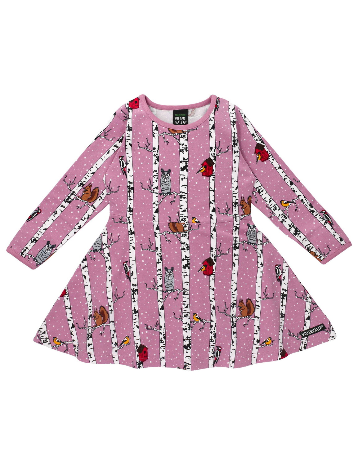 

Платье Villervalla Woodpecker, розовый