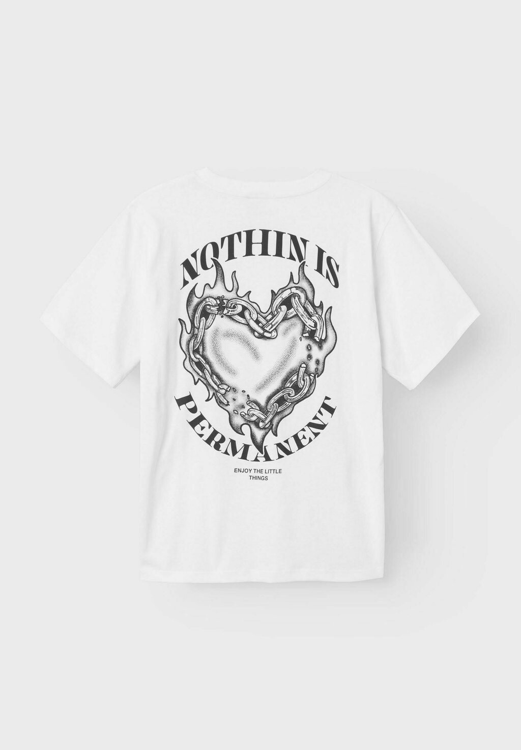 

Футболка с принтом REGULAR FIT LMTD, белый