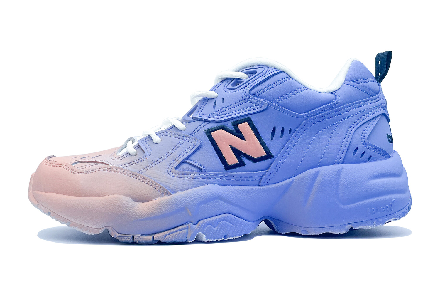 

Кроссовки женские NB 608 V1 с низким верхом розового цвета New Balance, синий