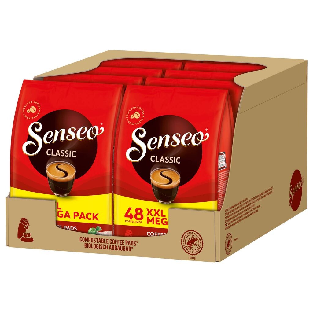 

SENSEO Pads Classic Senseopads 10 x 48 кофейных подушечек, упаковка XXL