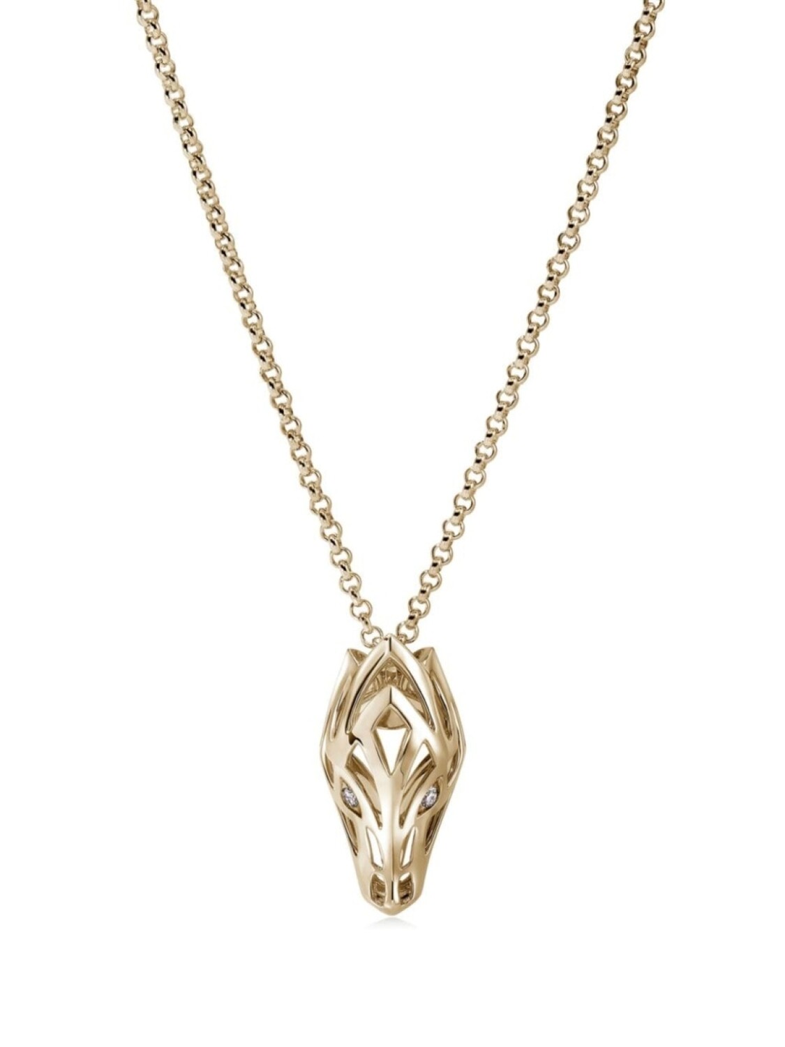 

Колье Naga Pendant из желтого золота с бриллиантами John Hardy, золотой