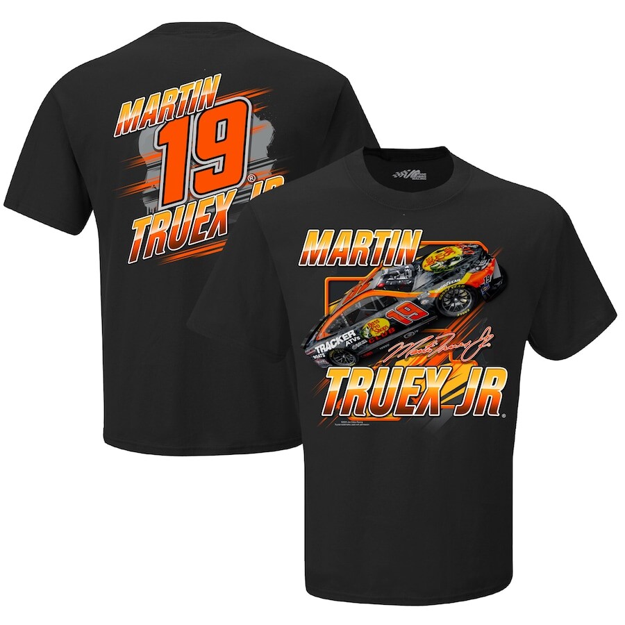 

Футболка с коротким рукавом Joe Gibbs Racing Team Collection Martin Truex Jr, черный