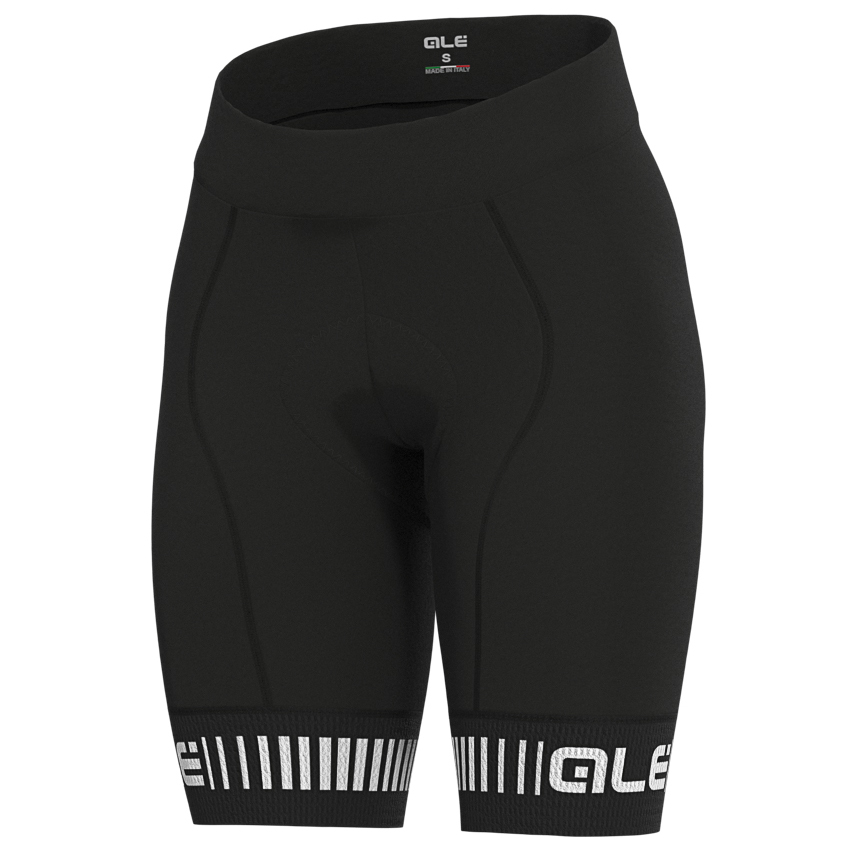 Велосипедные шорты Alé Women's Strada Shorts Graphics, цвет Black/White