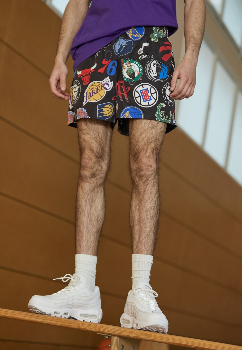 

Спортивные шорты Nba Short New Era, цвет black/multi