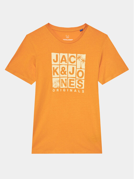 

Футболка стандартного кроя Jack&Jones, оранжевый